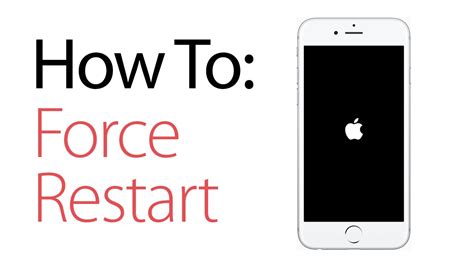 How do I force restart my iPhone?
